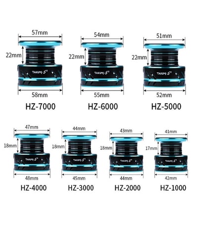 ~子甄彣璟~HZ系列 EVA握丸 全金屬漁線輪 魚輪 紡車輪 漁輪 捲線器 高精度大卸力 釣魚 海釣 漁具5