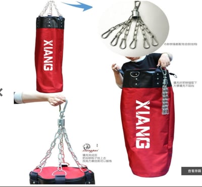 ~子甄彣璟~150公分賣場-加厚加重空心沙包 牛筋布 拳擊沙袋 拳擊 散打 泰拳 健身 重量訓練 耐打 耐磨 防爆 附弔環3