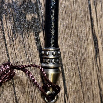 ~子甄彣璟~封神演義 楊戩 二郎神 成名器 三尖兩刃槍 珍藏品 工藝品 模型擺件 生日禮物 交換禮物6