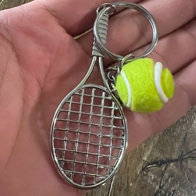 ~子甄彣璟~乒乓球 網球 鑰匙圈 鑰匙扣 吊飾 紀念品 運動鑰匙扣 飾品 鑰匙掛件 生日禮物(複製)1