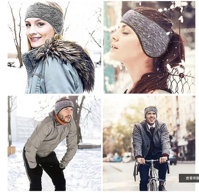 ~子甄彣璟~護耳罩 防風 護額 保暖頭套 吸汗 止汗 頭帶 運動汗帶 束髮圈 髮帶 頭巾 跑步 慢跑 瑜珈 健身 運動頭帶5