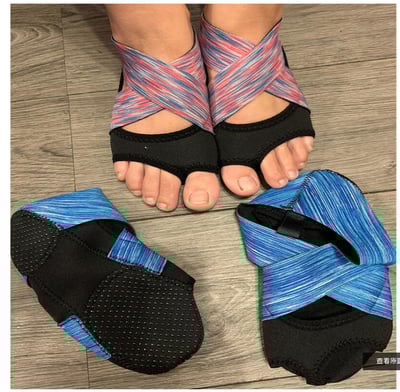 ~子甄彣璟~專業瑜珈襪子 鞋室內專用 瑜珈鞋 瑜伽鞋 防滑 耐磨 體操鞋 舞蹈鞋 普拉提鞋 體操鞋 運動襪8