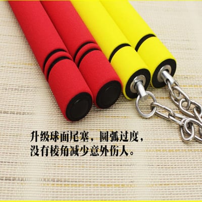 ~子甄彣璟~海綿雙節棍 成人 兒童 初學者練習棍 武術用品 李小龍 雙截棍 二節棍 練短棍 功夫棍 武術棍 練習棍 散打18