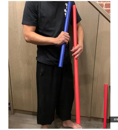 ~子甄彣璟~海綿短棍 長棍 60cm-100cm 武術棍 菲律賓短棍 少林棍 表演棍 練習棍 武術訓練棍 保安棍 短棍2