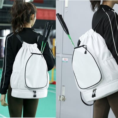 ~子甄彣璟~多功能運動背包 羽毛球包 鞋倉 雙肩包 羽毛球拍套 球袋 羽毛球包 羽毛球袋 羽毛球拍袋7