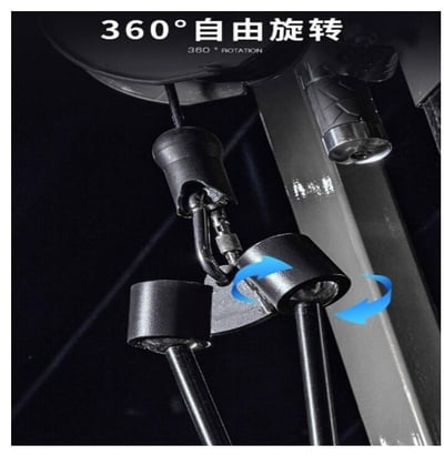 ~子甄彣璟~L型三頭肌 下壓拉背 鍛煉 二頭肌 龍門架把手配件 高位下拉 可旋轉金屬把手 健身訓練器材5