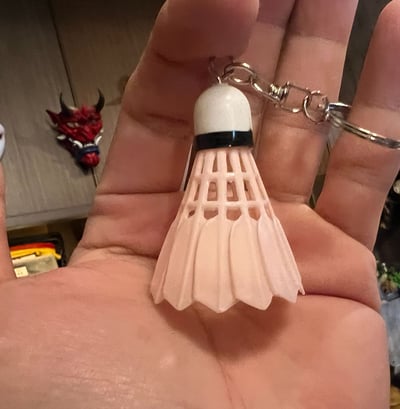 ~子甄彣璟~羽毛球鑰匙圈 鑰匙扣 吊飾 羽球吊飾 紀念品 運動 羽毛球鑰匙扣 飾品 鑰匙掛件 生日禮物6