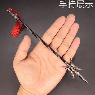 ~子甄彣璟~三國志 呂布 方天畫戟 琇春刀 戰刀模型 擺件 工藝品 生日禮物 交換禮物4