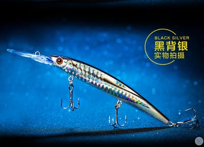 ~子甄彣璟~促銷中-14cm/12.4g 浮水型米諾 硬餌 路亞餌 假餌 誘餌 仿生餌 擬餌 海釣 釣魚 翹嘴 大魚剋星9