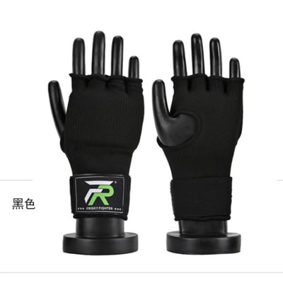 ~子甄彣璟~FRISKY 懶人快速纏手帶 凝膠手套 半指拳套 護手布 拳鋒 護拳鋒 拳擊 護手套 格鬥 散打 泰拳 護具 搏擊 拳鋒套 6