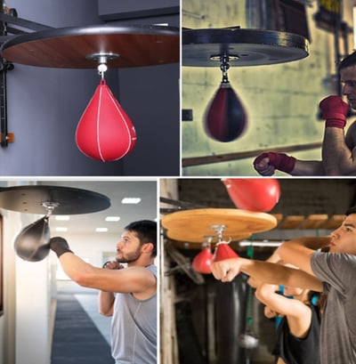 ~子甄彣璟~梨球 旋轉器 拳擊 速度球 梨球訓練速度 拳擊球 旋轉器 拳擊球 發洩球 反應球 反彈球 沙包 2