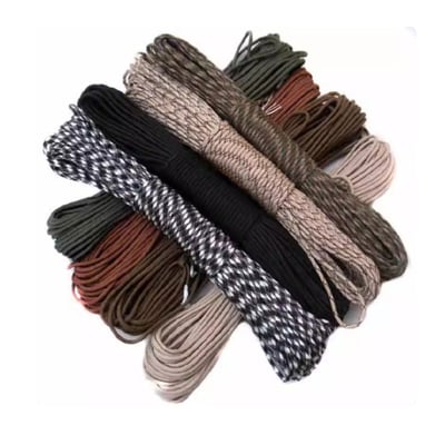 ~子甄彣璟~軍規品質 550磅七芯傘繩 高強度耐磨 4mm 戰術編織繩 DIY 露營 營繩 曬衣繩 救生繩索 7芯繩10