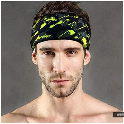 ~子甄彣璟~運動吸汗頭帶 止汗 頭帶 運動汗帶 束髮圈 髮帶 毛巾 髮帶 頭巾 跑步 慢跑 瑜珈 健身 運動頭巾 4