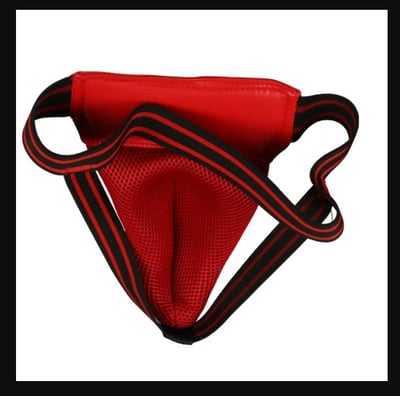 ~子甄彣璟~促銷品-散打護襠 男式護襠 女式護陰 散打內褲護具 跆拳道 空手道 拳擊 運動護具 安全防護5