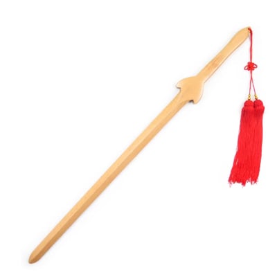 ~子甄彣璟~實心木劍 安全木劍 太極劍 堅硬耐摔 武術練習 木劍 太極拳  武術劍 練功劍 劍 晨練劍 表演劍 未開刃4