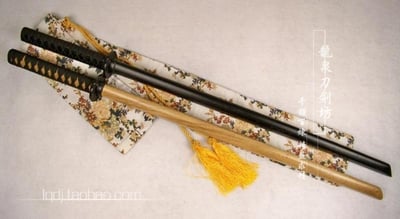 ~子甄彣璟~ 安全木刀 居合道 日本木刀 劍道木刀 Cosplay道具 木劍 晨練木刀 練習劍 武術表演 不開鋒5