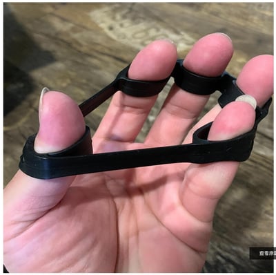 ~子甄彣璟~握力三件套-五指訓練器 握力器 握力球 指力 握力圈 握力蛋 健身訓練 橡膠圈 中老年復健 康複 矽膠 6