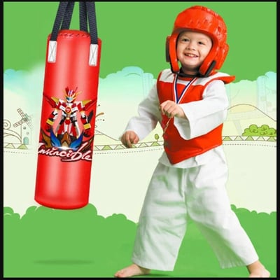 ~子甄彣璟~兒童沙包 空心沙袋 沙袋 沙包 拳擊 搏擊 跆拳道 格鬥 散打 健身運動 重量訓練 有氧運動9