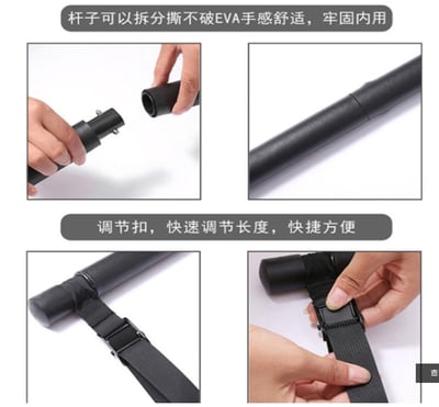 ~子甄彣璟~升級款 專業六管 普拉提棒 健身棒 力量訓練 彈力帶 瑜伽 臂力器 拉力器 阻力帶 拉力繩 健身 瑜珈 運動4