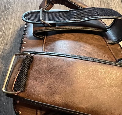 ~子甄彣璟~復古腳靶 踢靶 弧形腿靶 散打 拳擊 泰拳 散打 拳靶 格鬥 泰拳 手靶 訓練靶 武術用品 運動護具5