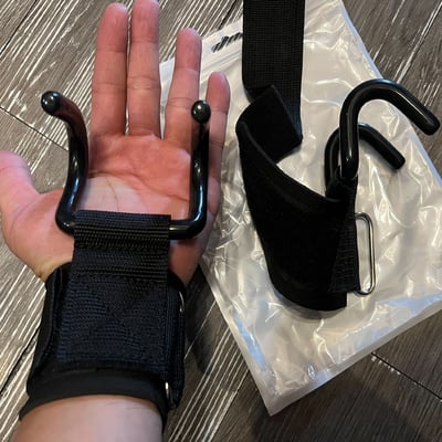 ~子甄彣璟~單槓 引體向上 防滑助力鉤 健身護腕 吊單杠輔助器 懸掛式伸展輔助勾 運動 輔助器 舉重 助力鉤3