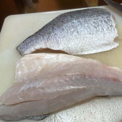 ~子甄彣璟~金目鱸魚 滿1500元 免運 帶皮鱸魚片 100-400g 去刺 鱸魚片 鱸魚 清肉 鱸魚排 高蛋白 脂肪低11