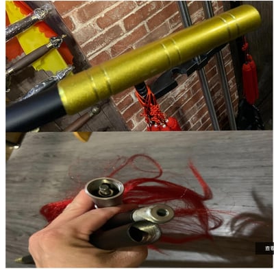 ~子甄彣璟~三國志 趙雲 龍膽亮銀槍 紅纓槍 霸王槍 武術槍 趙子龍 長槍 亮銀槍 長矛 太極槍 十八般武藝 未開刃4