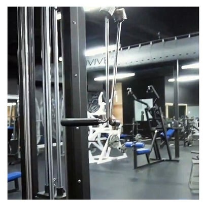 ~子甄彣璟~L型三頭肌 下壓拉背 鍛煉 二頭肌 龍門架把手配件 高位下拉 可旋轉金屬把手 健身訓練器材3