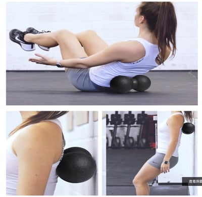 ~子甄彣璟~EPP筋膜球 重量輕 硬度高 花生球 按摩球 瑜伽 健身球 復健 滾球 瑜珈球 運動 健身 普拉提 保健球 紓解球4