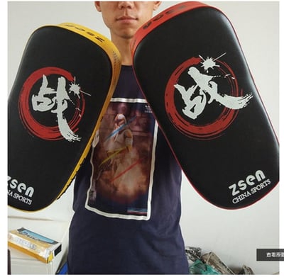 ~子甄彣璟~熱賣中 戰牌踢靶 空手道格鬥訓練 弓形腳靶 拳擊散打 泰拳 手靶 腿靶 孤行腳靶 跆拳道 武術練習 訓練靶7