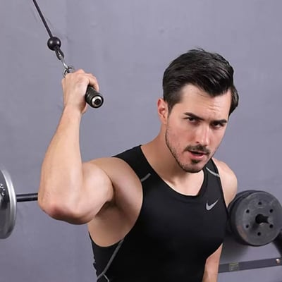 ~子甄彣璟~單臂手把 健身手把 鍛鍊核心 大飛鳥綜合訓練器 肱三頭肌 鍊機 力量訓練 健身手柄4