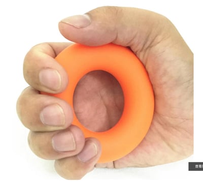 ~子甄彣璟~握力器 專業練手力 指力 握力圈 男女健身訓練 橡膠圈 中老年復健 康複 握力球 環保級矽膠 無毒無味5