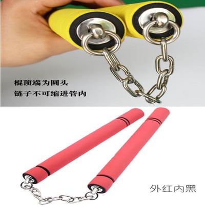 ~子甄彣璟~海綿雙節棍 成人 兒童 初學者練習棍 武術用品 李小龍 雙截棍 二節棍 練短棍 功夫棍 武術棍 練習棍 散打2