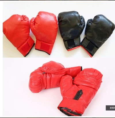 ~子甄彣璟~1雙價格-拳套 成人拳擊 兒童拳擊 親子拳擊手套 拳擊練習 搏擊 散打 泰拳 格鬥 運動健身 打沙袋5