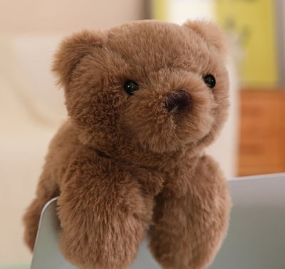 ~子甄彣璟~卡通創意啪啪圈 毛絨布偶 水豚君 大象 小熊 公仔 手環 手環啪啪圈 玩偶 趴趴抱手腕3