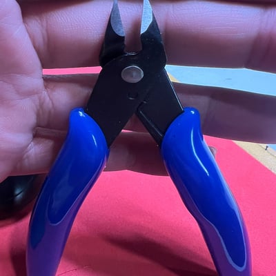 ~子甄彣璟~剪刀斜口鉗 護線管釘 取釘器 羽毛球拍 護線管 單線管 雙線管通用 拔釘器 維修工具3