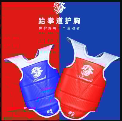 ~子甄彣璟~跆拳道護胸 競技護具 護胃 背心 散打 拳擊 護甲 格鬥練習 運動防具 泰拳 散打 拳擊 搏擊訓練2