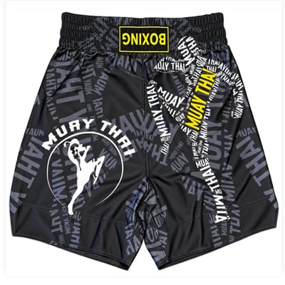 ~子甄彣璟~MMA短褲  泰拳褲 拳擊褲 散打褲 格鬥褲 踢拳褲 自由搏擊褲 泰拳短褲 運動短褲 拳館裝備 格鬥用品 拳擊裝備9