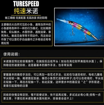 ~子甄彣璟~促銷中-14cm/12.4g 浮水型米諾 硬餌 路亞餌 假餌 誘餌 仿生餌 擬餌 海釣 釣魚 翹嘴 大魚剋星2