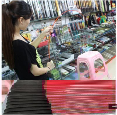 ~子甄彣璟~80 120 150公分 實心玻璃鋼 釣魚竿 手竿 龍蝦竿 釣蝦竿 螃蟹竿 金魚竿 青蛙竿 魚竿 釣竿1