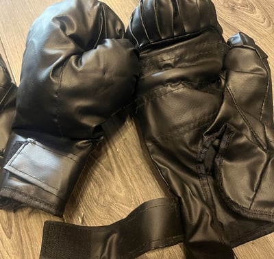 ~子甄彣璟~1雙價格-拳套 成人拳擊 兒童拳擊 親子拳擊手套 拳擊練習 搏擊 散打 泰拳 格鬥 運動健身 打沙袋9