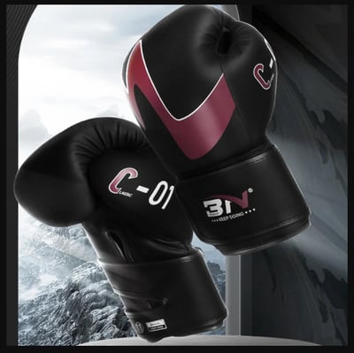 ~子甄彣璟~BN 攀登者系列 拳擊手套 拳套 拳擊手套 搏擊 手套 散打 泰拳 格鬥 散打 健身 運動 武術2