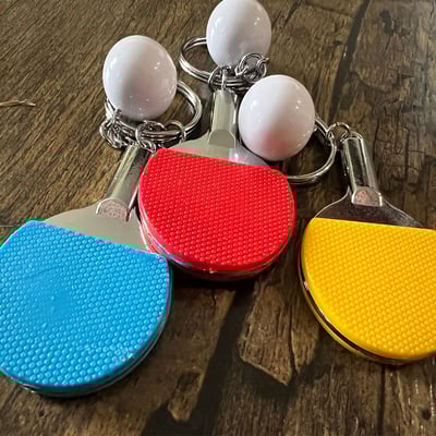 ~子甄彣璟~乒乓球 網球 鑰匙圈 鑰匙扣 吊飾 紀念品 運動鑰匙扣 飾品 鑰匙掛件 生日禮物(複製)6