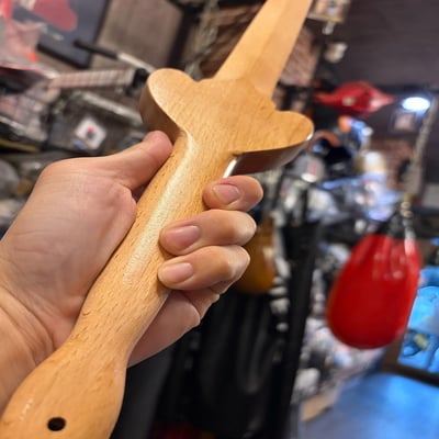 ~子甄彣璟~實心木劍 安全木劍 太極劍 堅硬耐摔 武術練習 木劍 太極拳  武術劍 練功劍 劍 晨練劍 表演劍 未開刃6