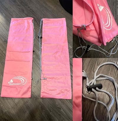 ~子甄彣璟~絨布袋 羽毛球拍套 保護套 袋子 球袋 羽毛球包 羽毛球袋 羽毛球拍袋7