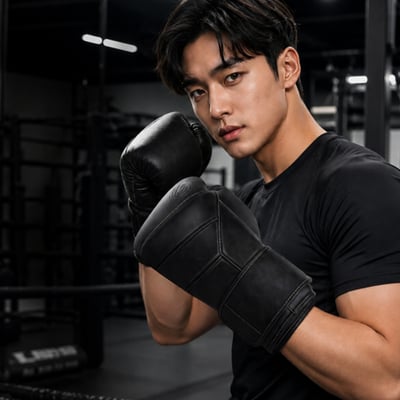 【超纖皮拳擊手套】拳擊訓練 泰拳 散打 格鬥 沙包 高彈減震 舒適透氣 人體工學設計 多層減震 拳館推薦款2