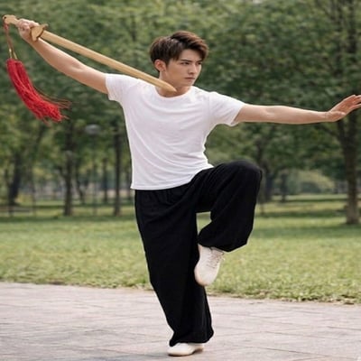 ~子甄彣璟~楠竹太極劍 安全不傷手練習劍 晨練劍 碳化竹劍 武術健身 輕量化設計 晨練必備 竹木劍 不開刃6