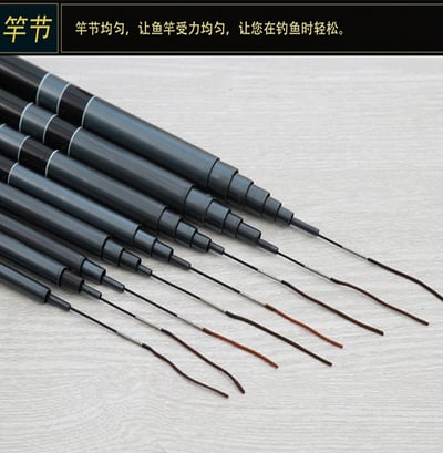 ~子甄彣璟~老鬼2.7米-7.2米賣場-日本碳素長節手竿 漁具台釣竿 超硬調魚竿 釣魚高手 小釣手 池塘釣魚 37調7