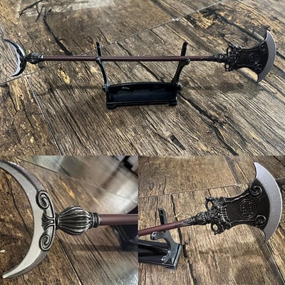 ~子甄彣璟~水滸傳 花和尚 魯智深 成名器 水魔鑌鐵禪杖 珍藏品 工藝品 模型擺件 生日禮物 交換禮物4