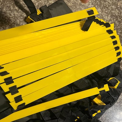 ~子甄彣璟~8米16節賣場-敏捷梯 足球訓練 跳格梯 速度梯 能量梯 拳擊步伐訓練梯 軟梯 繩梯 協調性訓練4